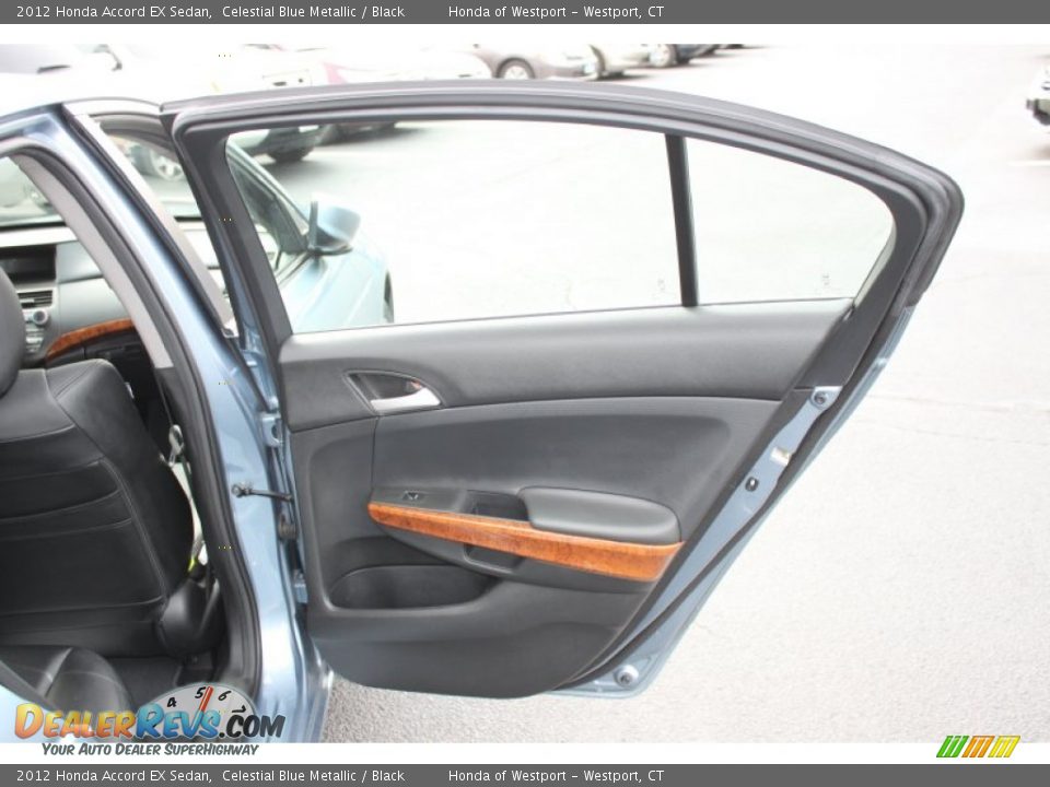 2012 Honda Accord EX Sedan Celestial Blue Metallic / Black Photo #17