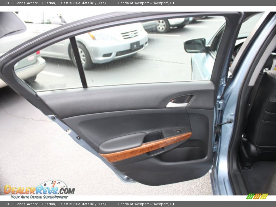 2012 Honda Accord EX Sedan Celestial Blue Metallic / Black Photo #19