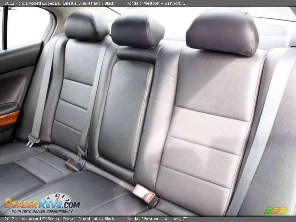 2012 Honda Accord EX Sedan Celestial Blue Metallic / Black Photo #20