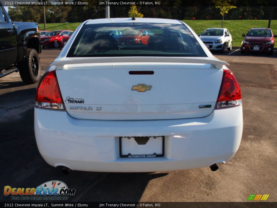 2013 Chevrolet Impala LT Summit White / Ebony Photo #6
