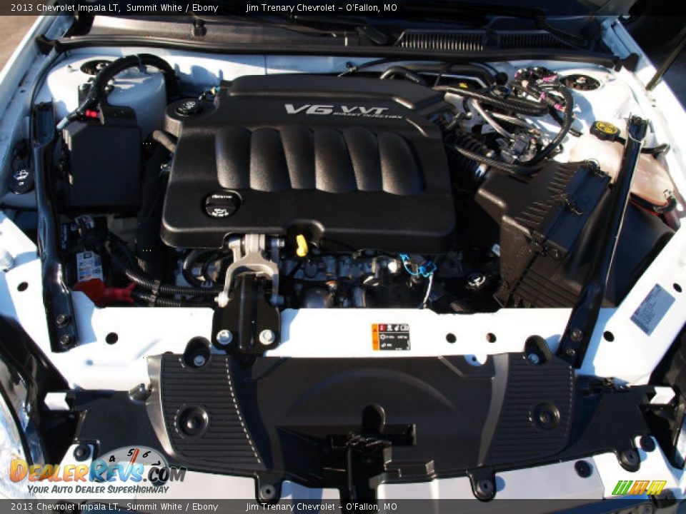 2013 Chevrolet Impala LT Summit White / Ebony Photo #7