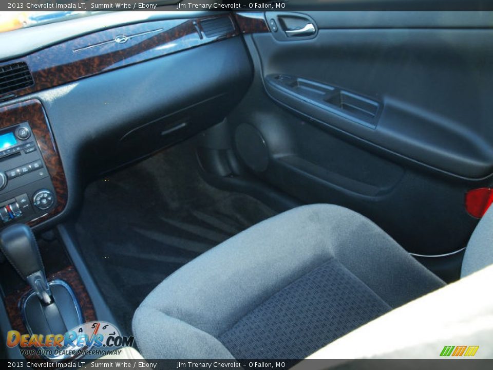 2013 Chevrolet Impala LT Summit White / Ebony Photo #13