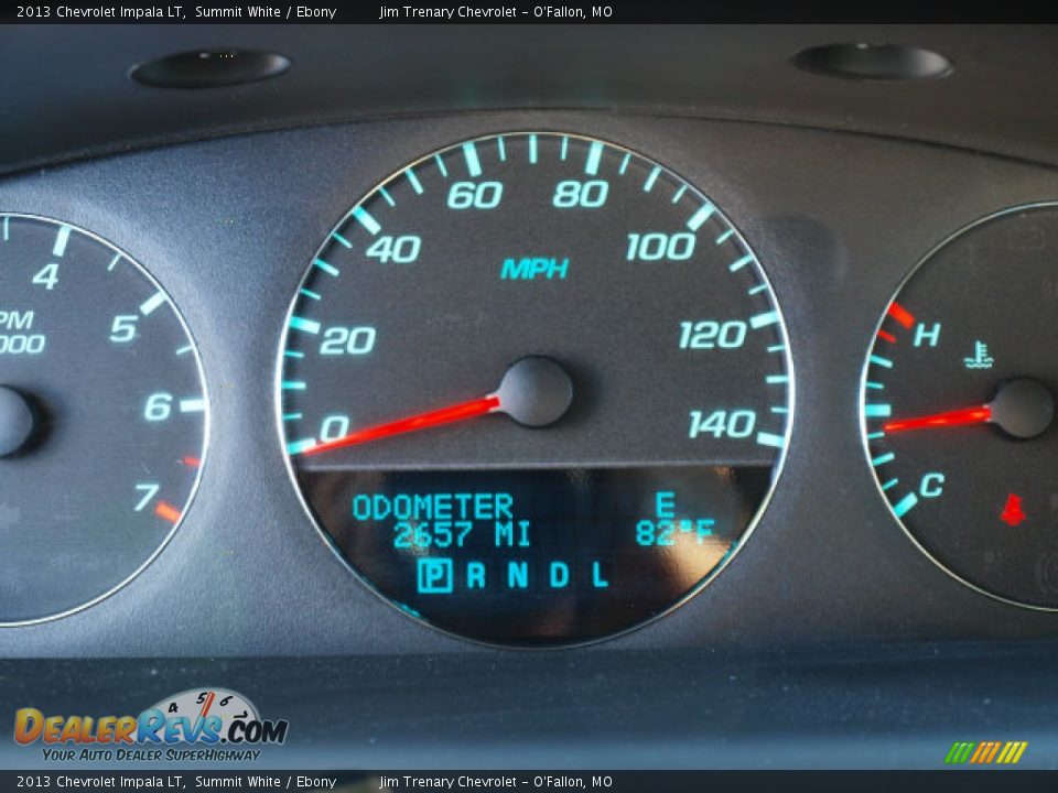 2013 Chevrolet Impala LT Summit White / Ebony Photo #14