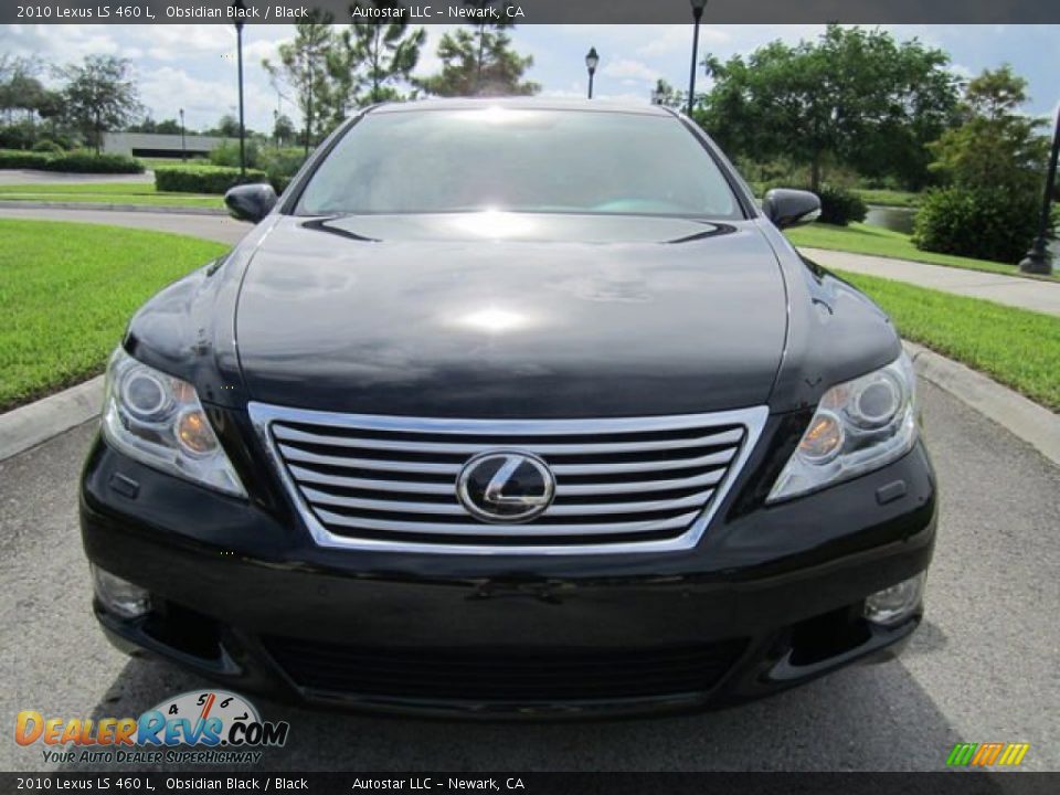 2010 Lexus LS 460 L Obsidian Black / Black Photo #5