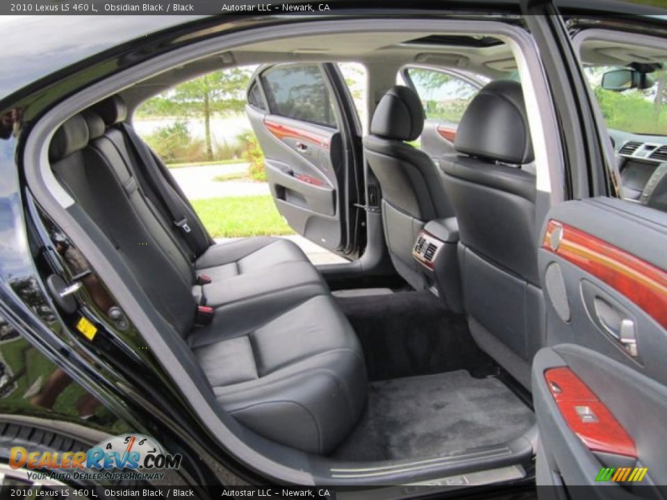 2010 Lexus LS 460 L Obsidian Black / Black Photo #7
