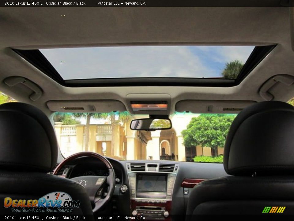 2010 Lexus LS 460 L Obsidian Black / Black Photo #10