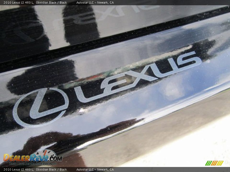 2010 Lexus LS 460 L Obsidian Black / Black Photo #11