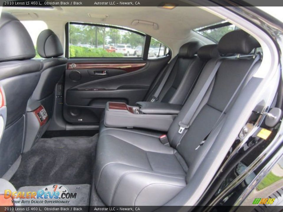Rear Seat of 2010 Lexus LS 460 L Photo #12
