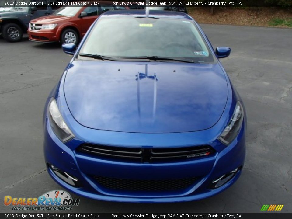 2013 Dodge Dart SXT Blue Streak Pearl Coat / Black Photo #3