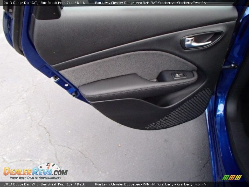 2013 Dodge Dart SXT Blue Streak Pearl Coat / Black Photo #13