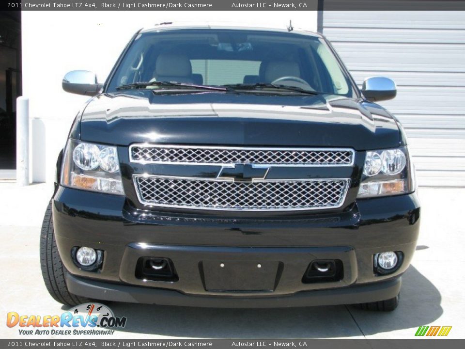 2011 Chevrolet Tahoe LTZ 4x4 Black / Light Cashmere/Dark Cashmere Photo #2