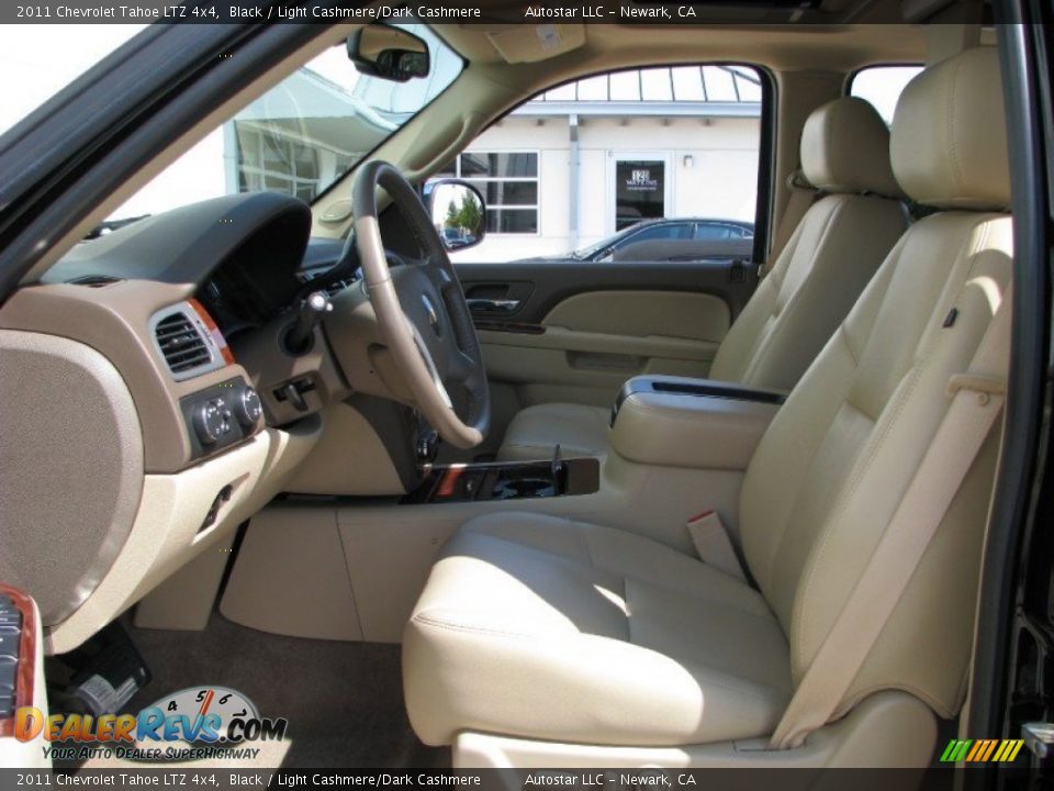 2011 Chevrolet Tahoe LTZ 4x4 Black / Light Cashmere/Dark Cashmere Photo #4
