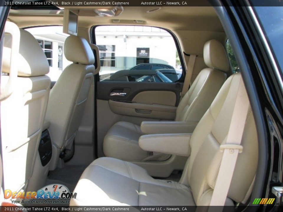 2011 Chevrolet Tahoe LTZ 4x4 Black / Light Cashmere/Dark Cashmere Photo #7