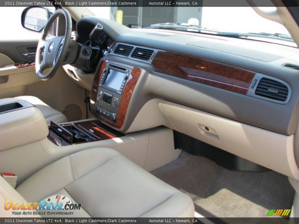 2011 Chevrolet Tahoe LTZ 4x4 Black / Light Cashmere/Dark Cashmere Photo #8