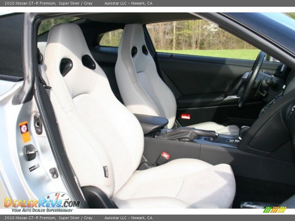 Gray Interior - 2010 Nissan GT-R Premium Photo #5