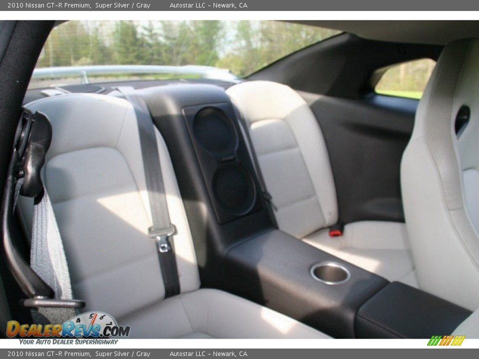 Rear Seat of 2010 Nissan GT-R Premium Photo #7