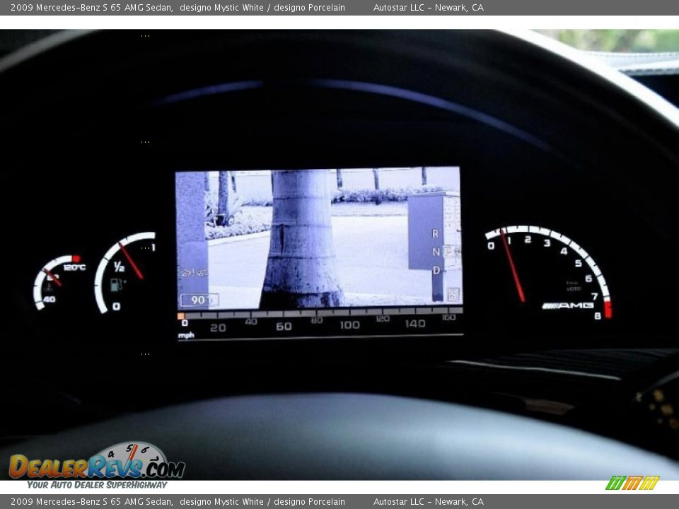 2009 Mercedes-Benz S 65 AMG Sedan designo Mystic White / designo Porcelain Photo #3
