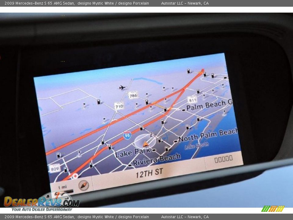 2009 Mercedes-Benz S 65 AMG Sedan designo Mystic White / designo Porcelain Photo #8