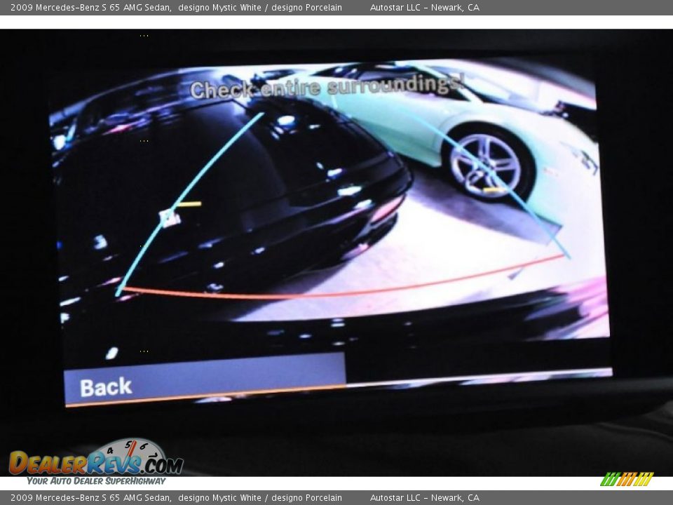2009 Mercedes-Benz S 65 AMG Sedan designo Mystic White / designo Porcelain Photo #9