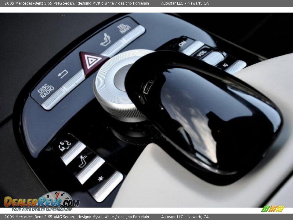 2009 Mercedes-Benz S 65 AMG Sedan designo Mystic White / designo Porcelain Photo #11