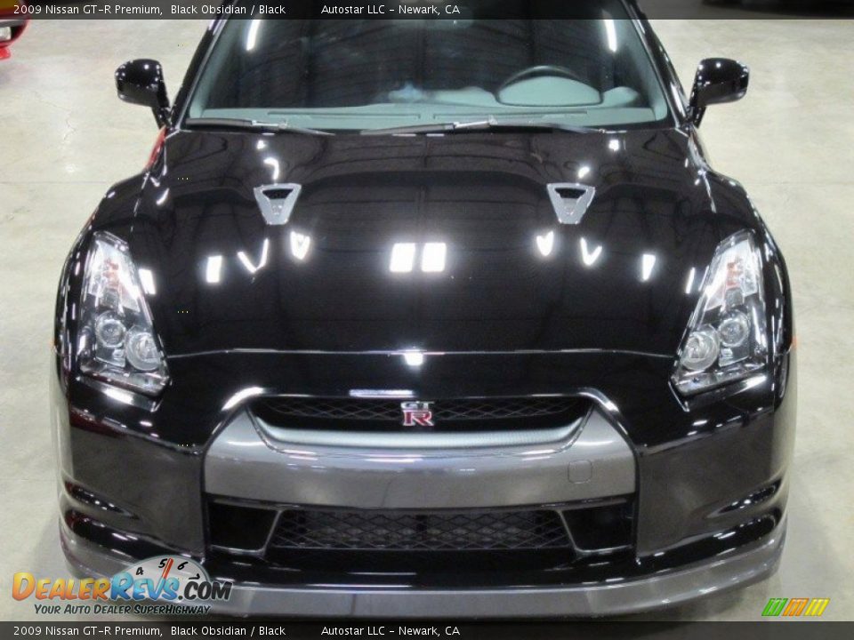 2009 Nissan GT-R Premium Black Obsidian / Black Photo #1