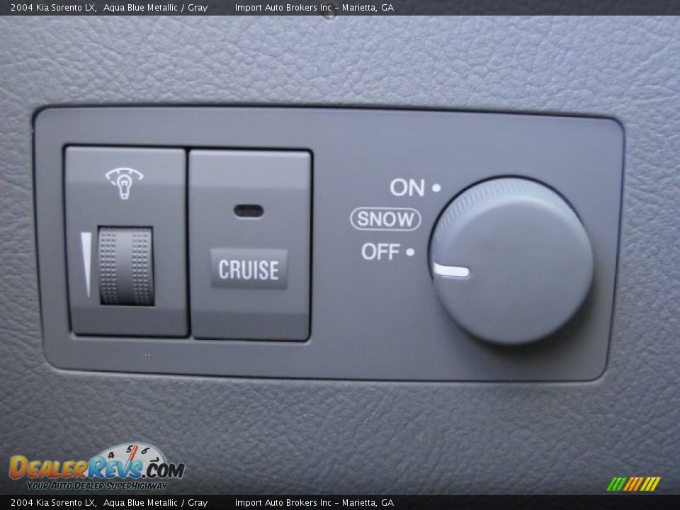 2004 Kia Sorento LX Aqua Blue Metallic / Gray Photo #31