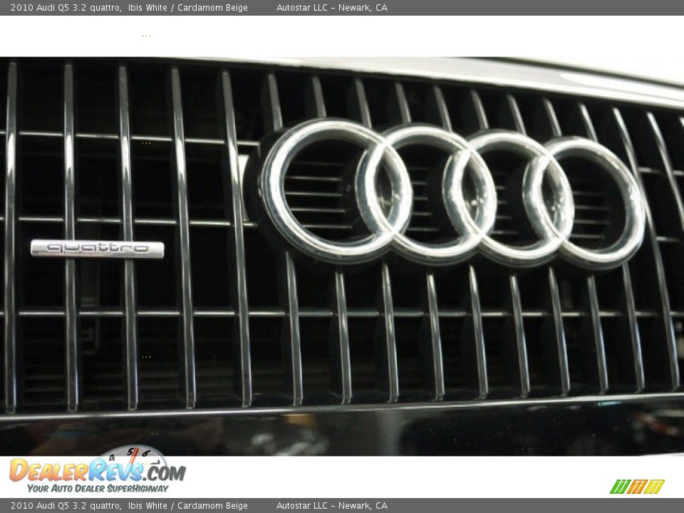 2010 Audi Q5 3.2 quattro Ibis White / Cardamom Beige Photo #7