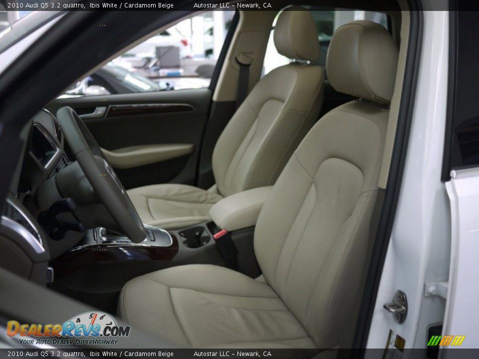 2010 Audi Q5 3.2 quattro Ibis White / Cardamom Beige Photo #9