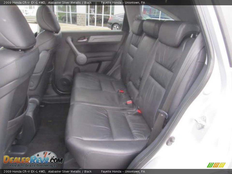 2009 Honda CR-V EX-L 4WD Alabaster Silver Metallic / Black Photo #8