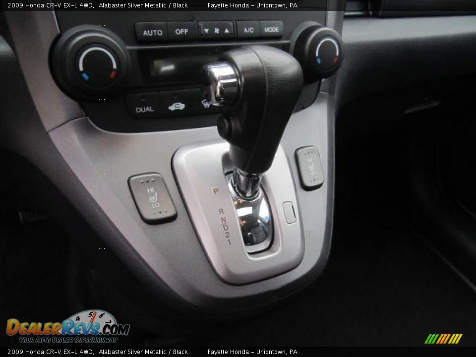2009 Honda CR-V EX-L 4WD Alabaster Silver Metallic / Black Photo #13