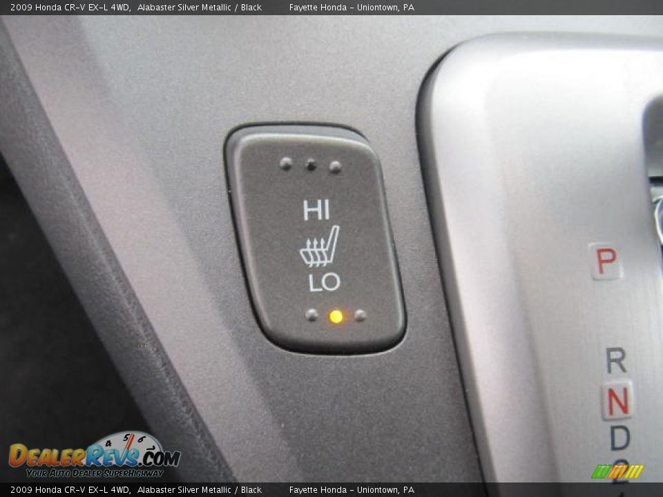 2009 Honda CR-V EX-L 4WD Alabaster Silver Metallic / Black Photo #14
