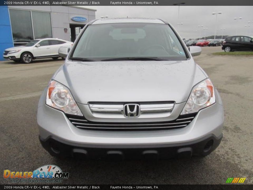2009 Honda CR-V EX-L 4WD Alabaster Silver Metallic / Black Photo #19