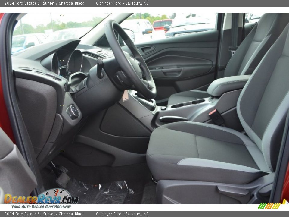 2014 Ford Escape S Sunset / Charcoal Black Photo #5