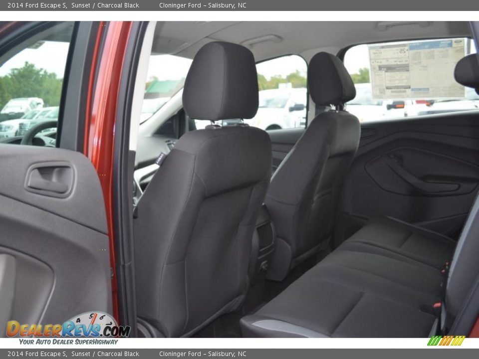 2014 Ford Escape S Sunset / Charcoal Black Photo #7