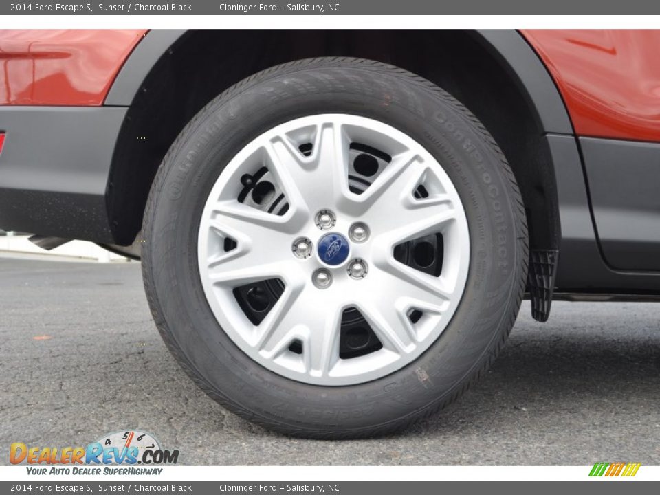 2014 Ford Escape S Sunset / Charcoal Black Photo #9