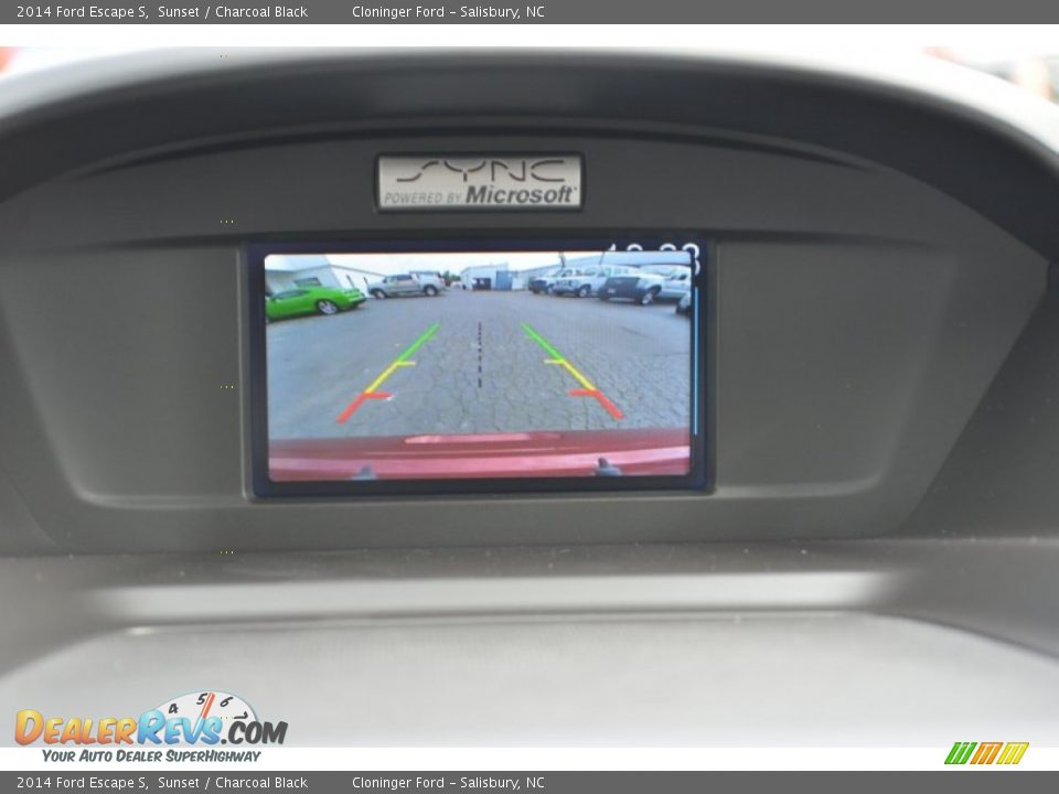 2014 Ford Escape S Sunset / Charcoal Black Photo #13