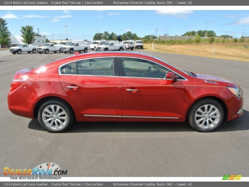 Crystal Red Tintcoat 2014 Buick LaCrosse Leather Photo #6