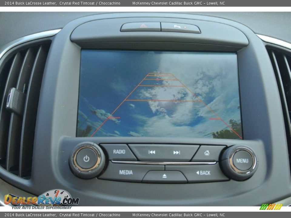 2014 Buick LaCrosse Leather Crystal Red Tintcoat / Choccachino Photo #13