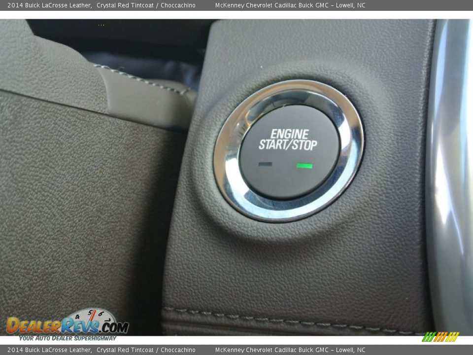 2014 Buick LaCrosse Leather Crystal Red Tintcoat / Choccachino Photo #14