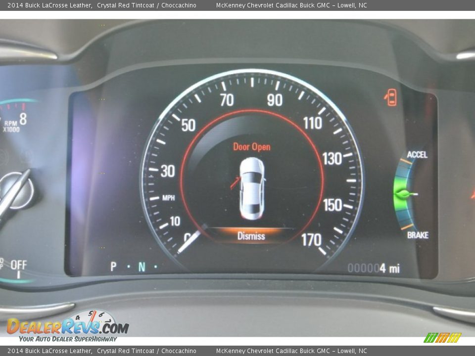 2014 Buick LaCrosse Leather Gauges Photo #17