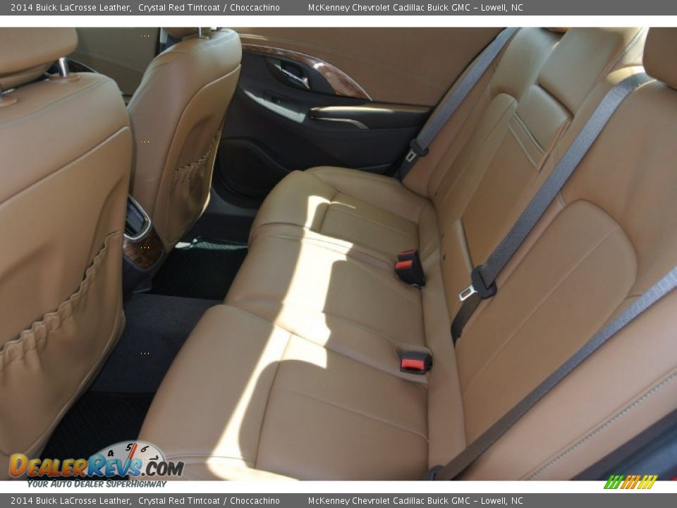 Rear Seat of 2014 Buick LaCrosse Leather Photo #18