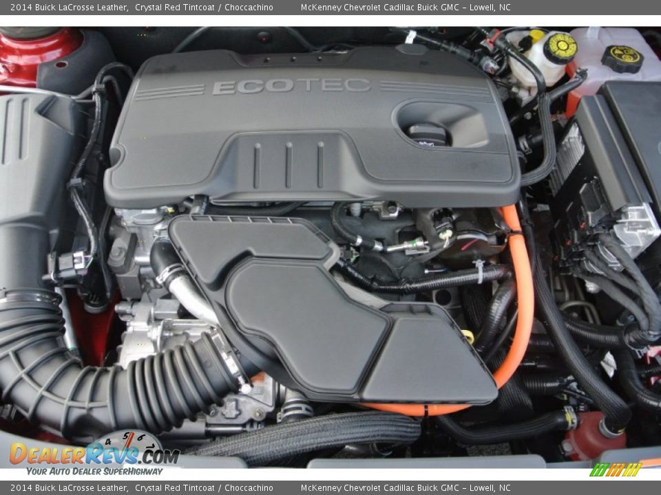 2014 Buick LaCrosse Leather 2.4 Liter ECOTEC DI DOHC 16-Valve VVT 4 Cylinder Gasoline/eAssist Electric Motor Engine Photo #23