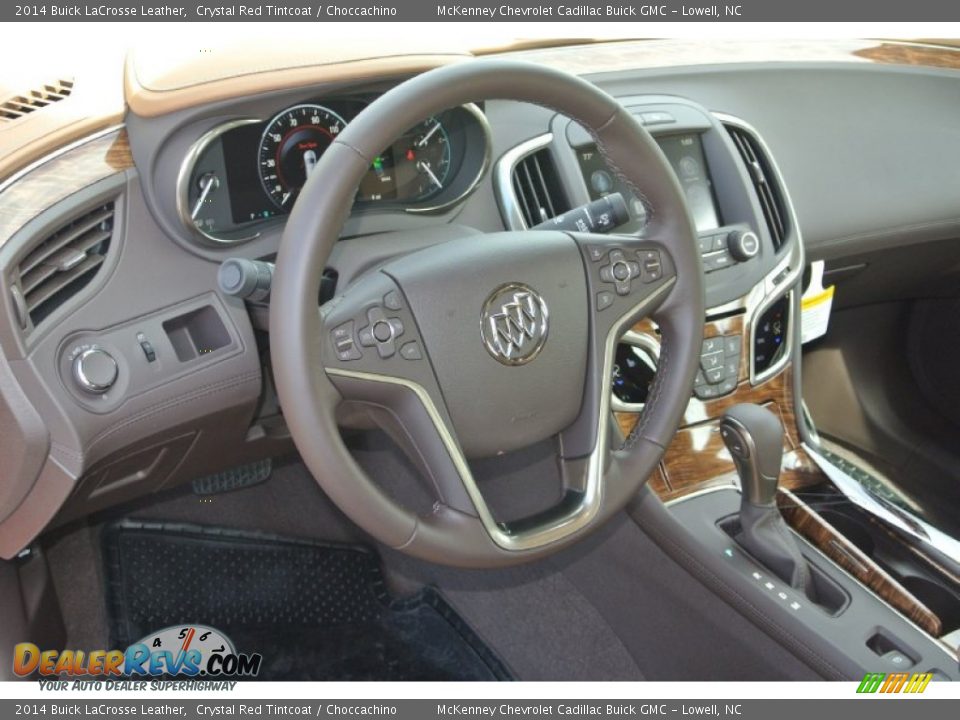 2014 Buick LaCrosse Leather Steering Wheel Photo #24