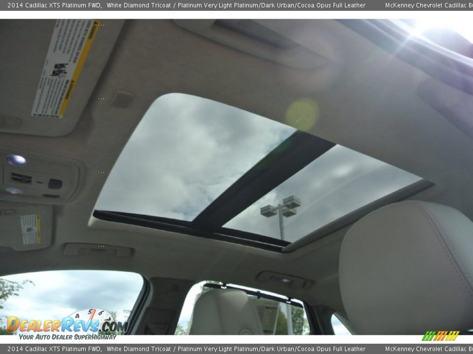 Sunroof of 2014 Cadillac XTS Platinum FWD Photo #10