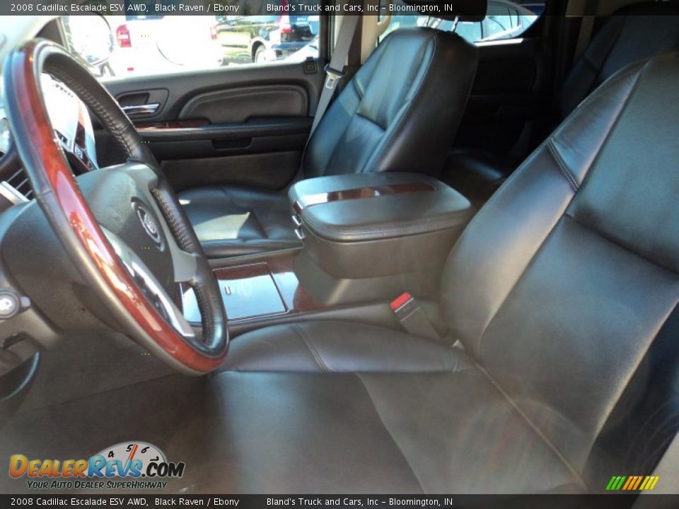 2008 Cadillac Escalade ESV AWD Black Raven / Ebony Photo #4