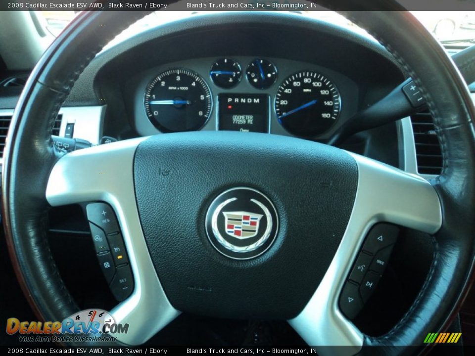 2008 Cadillac Escalade ESV AWD Black Raven / Ebony Photo #5