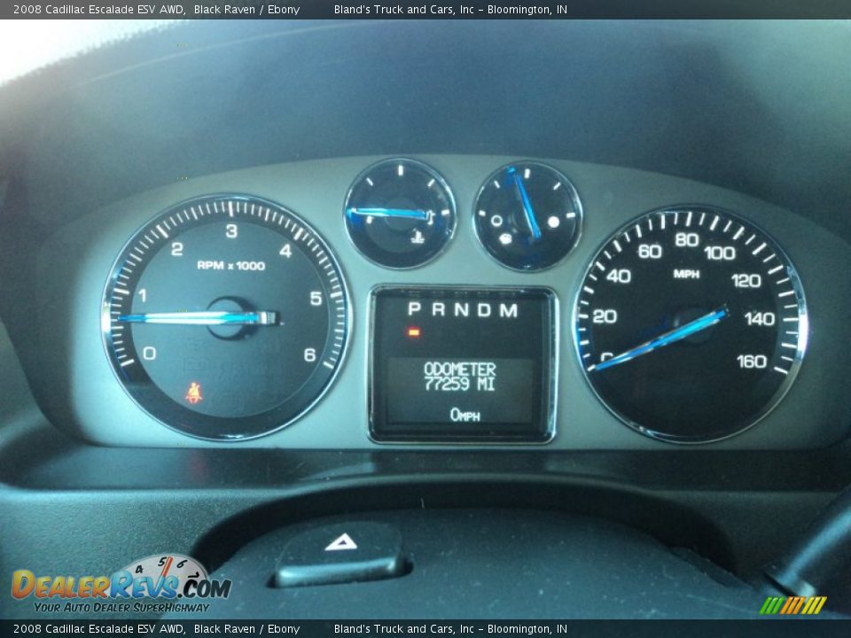 2008 Cadillac Escalade ESV AWD Black Raven / Ebony Photo #6