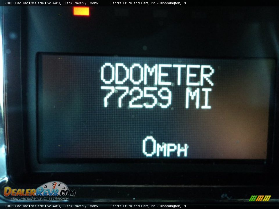 2008 Cadillac Escalade ESV AWD Black Raven / Ebony Photo #7
