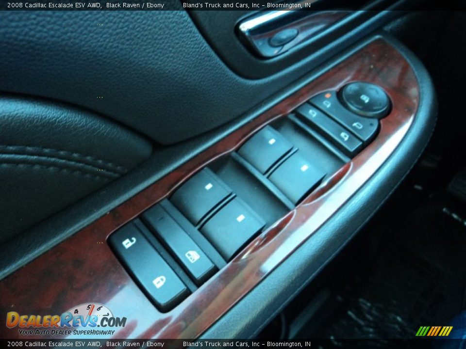 2008 Cadillac Escalade ESV AWD Black Raven / Ebony Photo #8