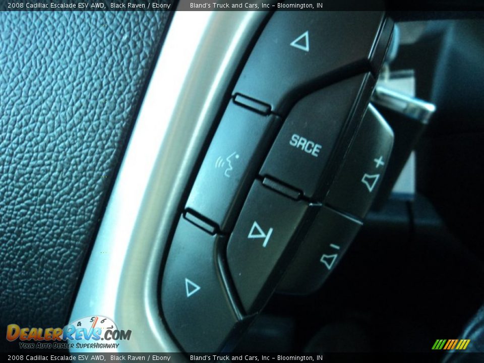 2008 Cadillac Escalade ESV AWD Black Raven / Ebony Photo #12